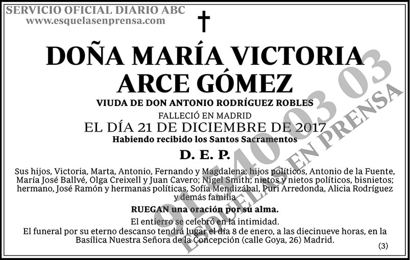 María Victoria Arce Gómez
